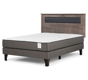 Cama europea New Style 2 plus 2 plazas  + respaldo Ferrara G