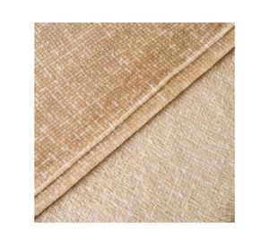 Frazada Grid beige 2 plazas 1 un.