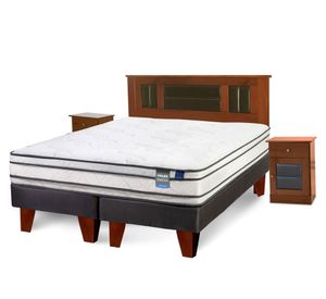 Cama europea Innova king base dividida + set Lorraine