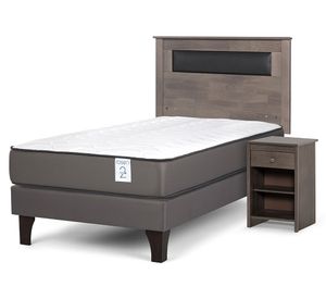 Cama europea New Style 2 plus 1.5 plazas + set Ferrara G
