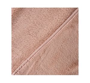 Frazada Woodrose palo rosa 2 plazas 1 un.