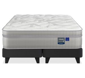 Cama europea Paradise 2 plazas box base dividida