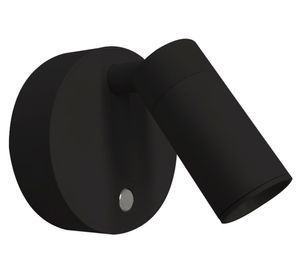 Foco 3 W luz led Spot recargable negro