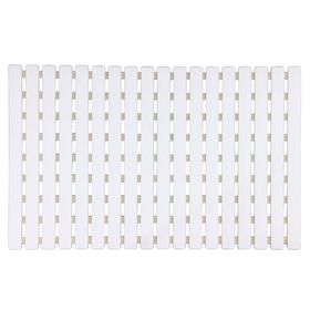 Piso baño antideslizante Tablón blanco 40x63 cm