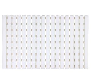 Piso baño antideslizante Tablón blanco 40x63 cm