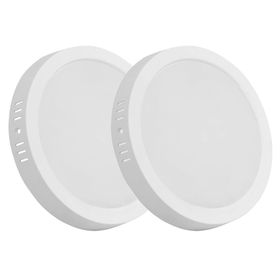 Panel circular 18 W luz led blanco