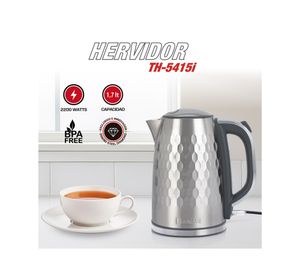 Hervidor Steel diamond TH-5415i gris 1.7 lt