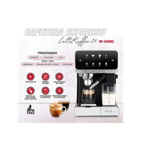 Cafetera Expresso TH-165DEL negro 1.8 lt