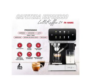 Cafetera Expresso TH-165DEL negro 1.8 lt