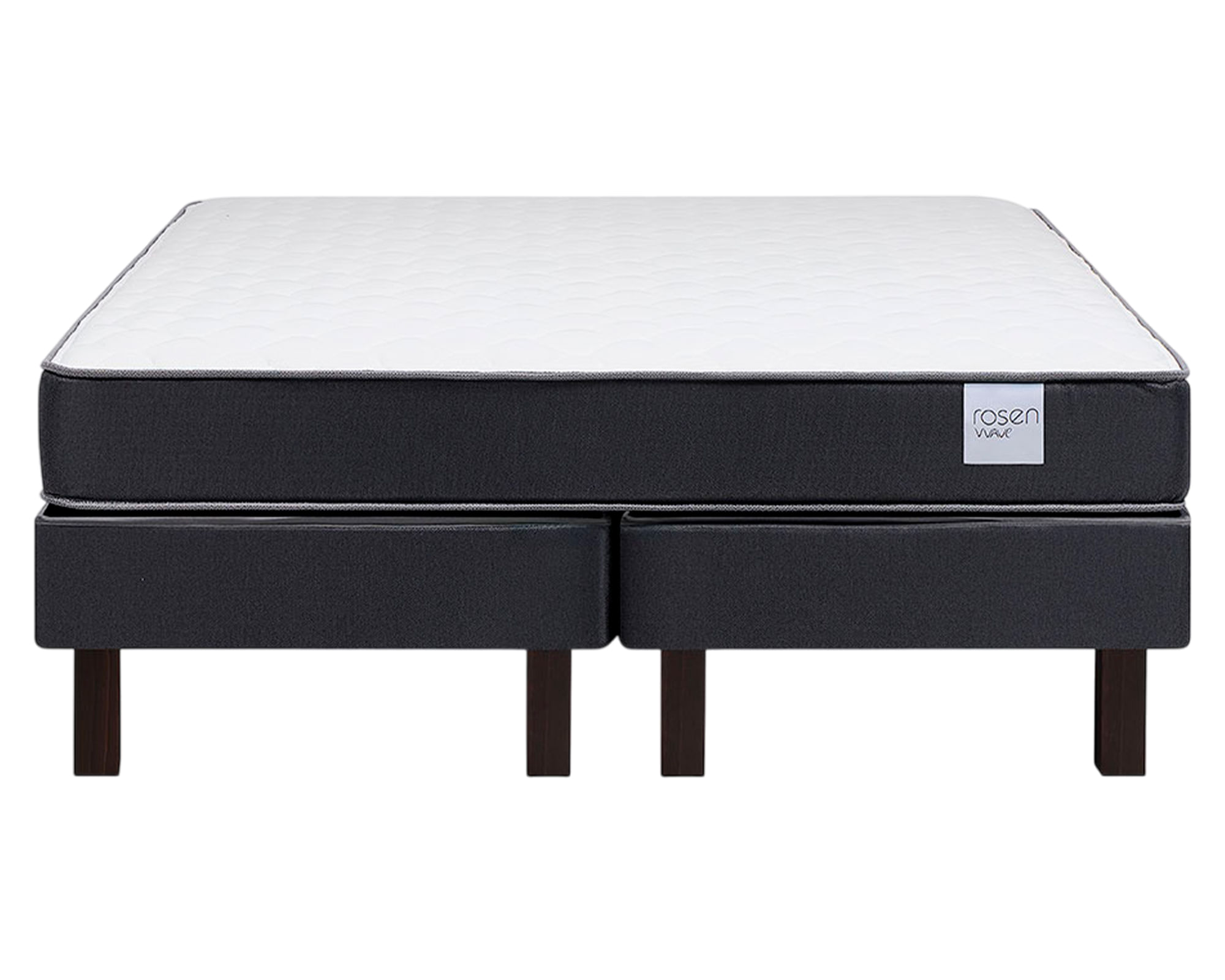 Rosen Cama europea Wave 2 plazas base dividida