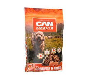 Alimento perro adulto cordero y arroz 18 kg