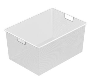 Canasto Malla blanco 28.5x59x42.7 cm