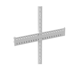 Tablero riel blanco 7x45x2 cm