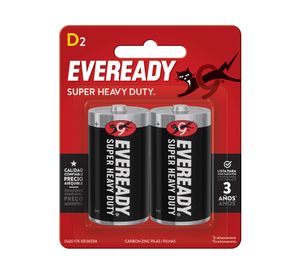 Pila carbón D 2 und.