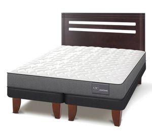 Cama europea 2 plazas Anatomic base dividida + respaldo Múnich