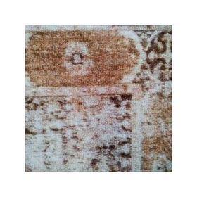 Alfombra pasillo Keni café 67x180 cm