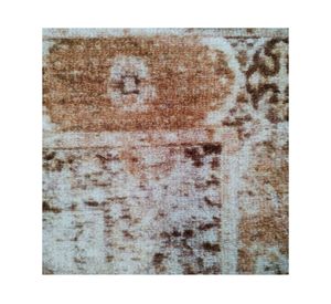 Alfombra pasillo Keni café 67x180 cm