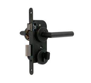 Cerradura embutir dormitorios 102 negro