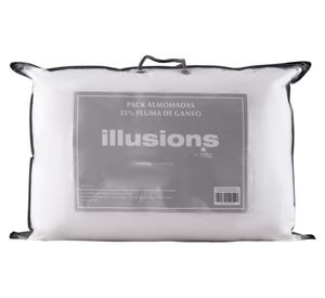 Pack almohada Pluma ganso 50x70 cm