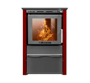 Estufa a leña Patagonia 480 9.3 kW burdeo