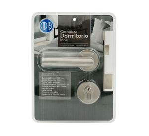 Cerradura embutir dormitorios inox