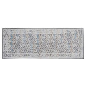 Alfombra pasillo Luxor gris 67x180 cm