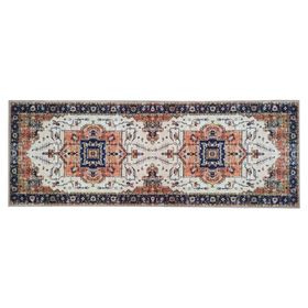 Alfombra pasillo Moka rojo 67x180 cm