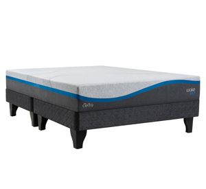 Cama europea Wake Up 2 plazas base dividida