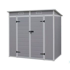 Bodega de jardín IGBPP238 gris 183x237x123 cm