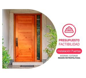 Visita de Factibilidad de Instalación de Puertas interior y exterior&nbsp;(REGIÓN METROPOLITANA)