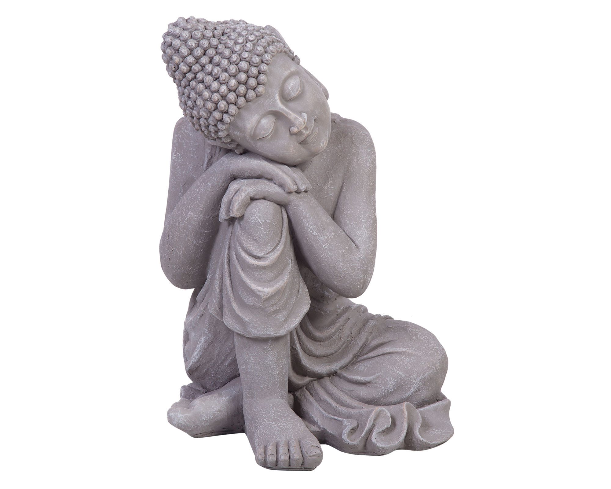 Figura decorativa Buda descansando 46 cm | Easy.cl