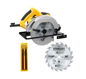 Sierra circular SC16 1600 W + disco de corte + pack lápiz