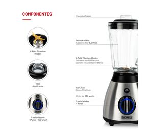 Licuadora TH-510Vi 800 W