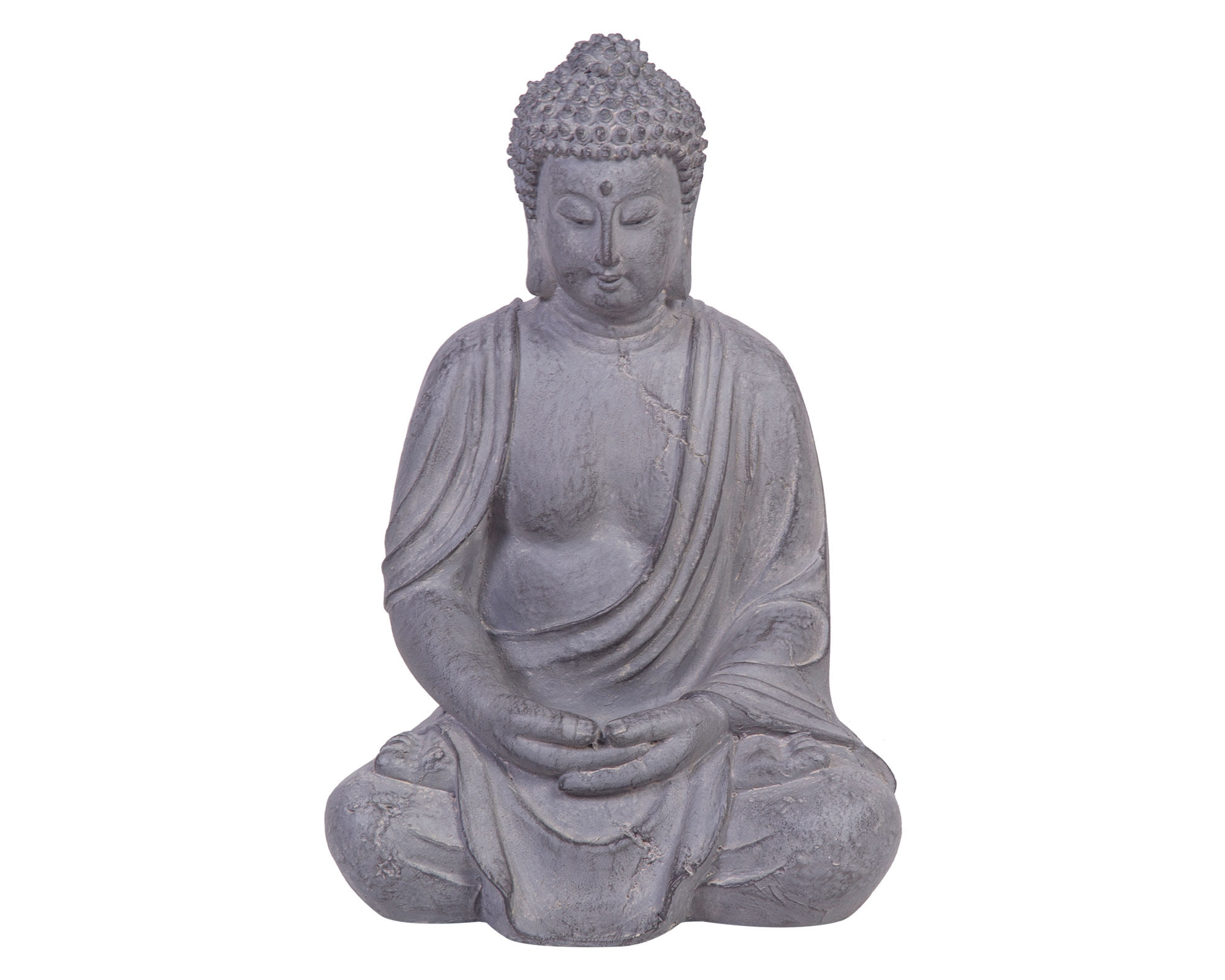 Figura decorativa Buda sentado 39 cm | Easy.cl