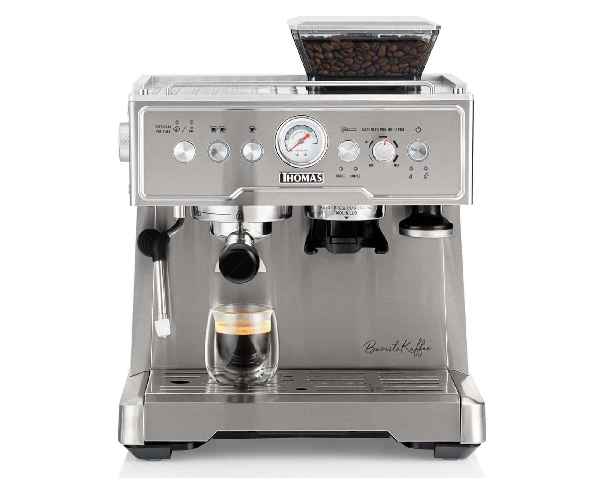 Thomas Cafetera automática baristakaffeeTH-170EMi gris 2.3 lt
