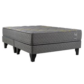 Cama europea pocket Bali 2 plazas base dividida