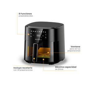 Freidora de aire FMCF06 negro 6 lt