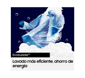 Lavadora secadora WD11TA046BX/ZS carga frontal 11/7 kg gris