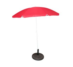 Quitasol playa rojo 180 cm