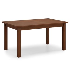 Comedor 6 sillas Italia café 75.5x90x160 cm