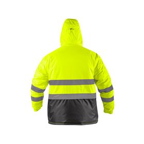 Ropa de trabajo parka Siberia amarillo flúor