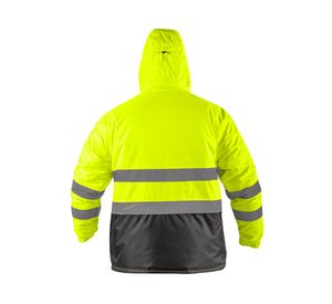 Ropa de trabajo parka Siberia amarillo flúor