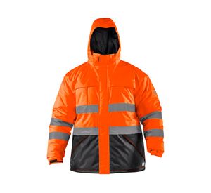 Ropa de trabajo parka Siberia naranjo flúor