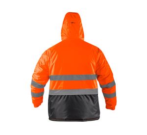 Ropa de trabajo parka Siberia naranjo flúor