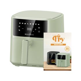 Freidora de aire FAMF06 verde 6 lt