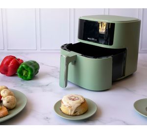 Freidora de aire FAMF06 verde 6 lt