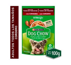 Alimento húmedo adulto cordero 100 g