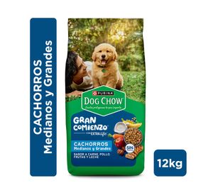 Alimento seco cachorro carne y pollo 12 kg