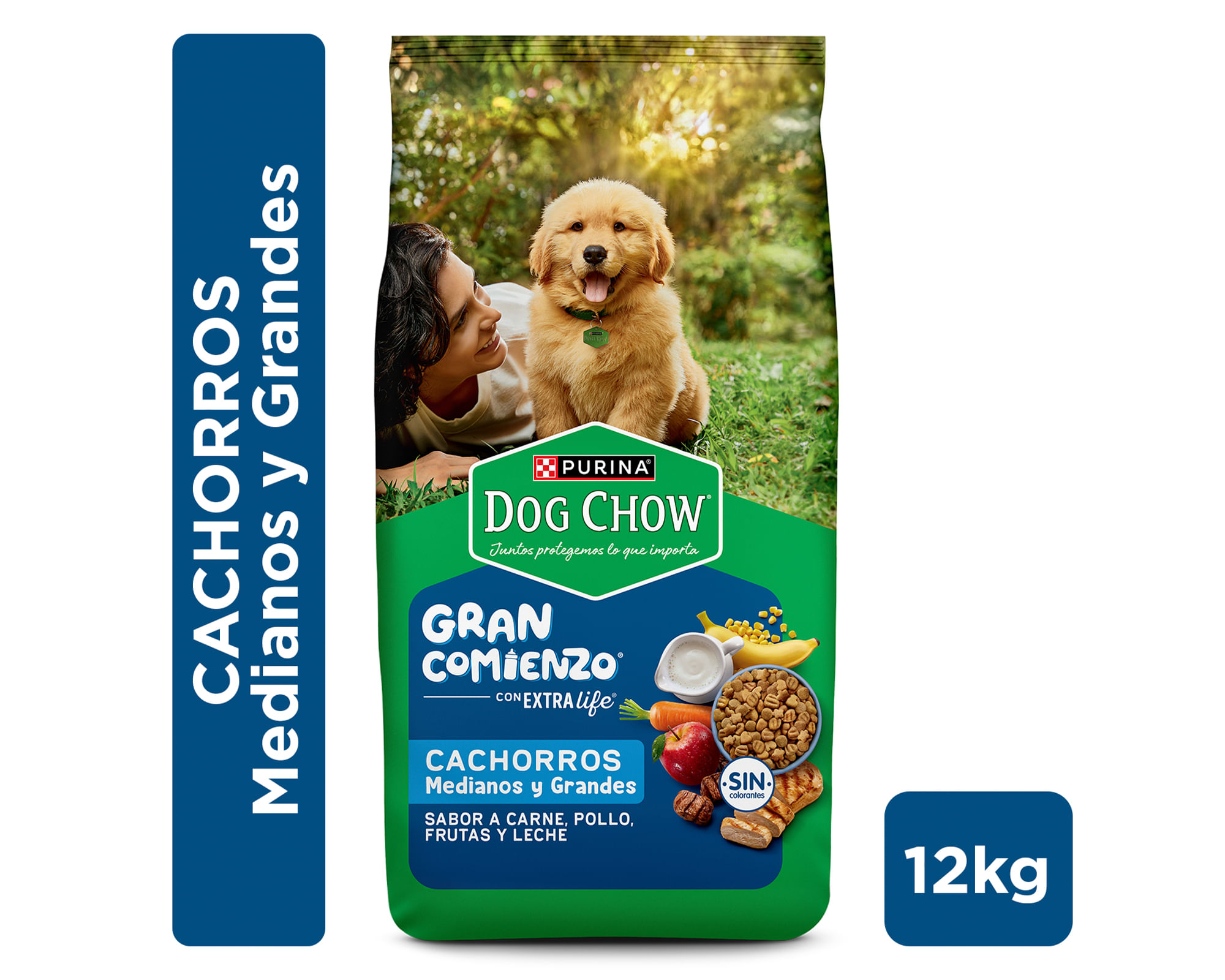 Alimento seco cachorro carne y pollo 12 kg a $20.990