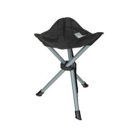Banquito camping Trípode negro